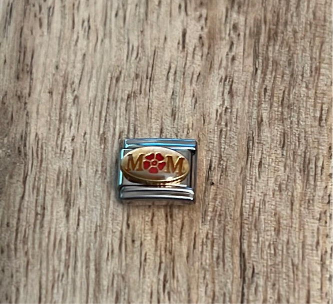 Mom Italian Link Charm