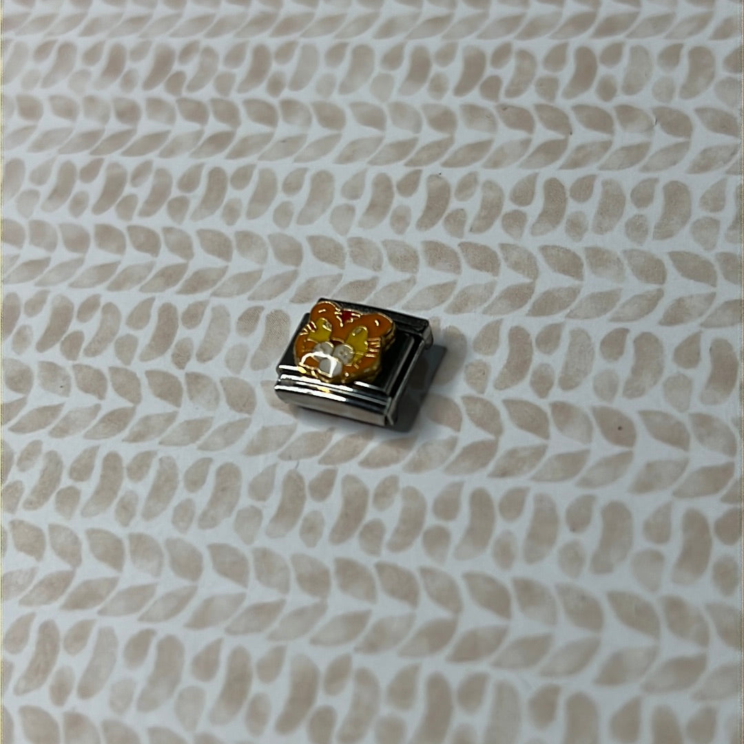 Cat Italian Link Charm