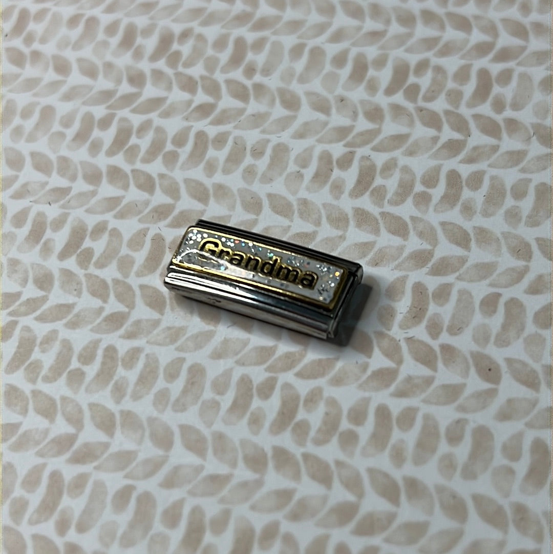 Grandma Italian Link Charm