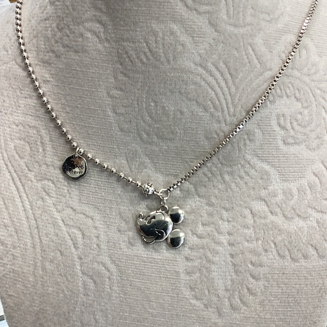Mickey Mouse Pendant Necklace