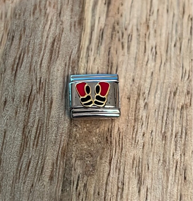 Box Gloves Italian link Charms