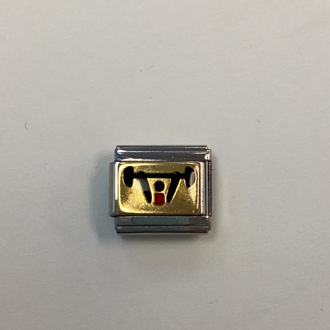Weight Italian Link Charm