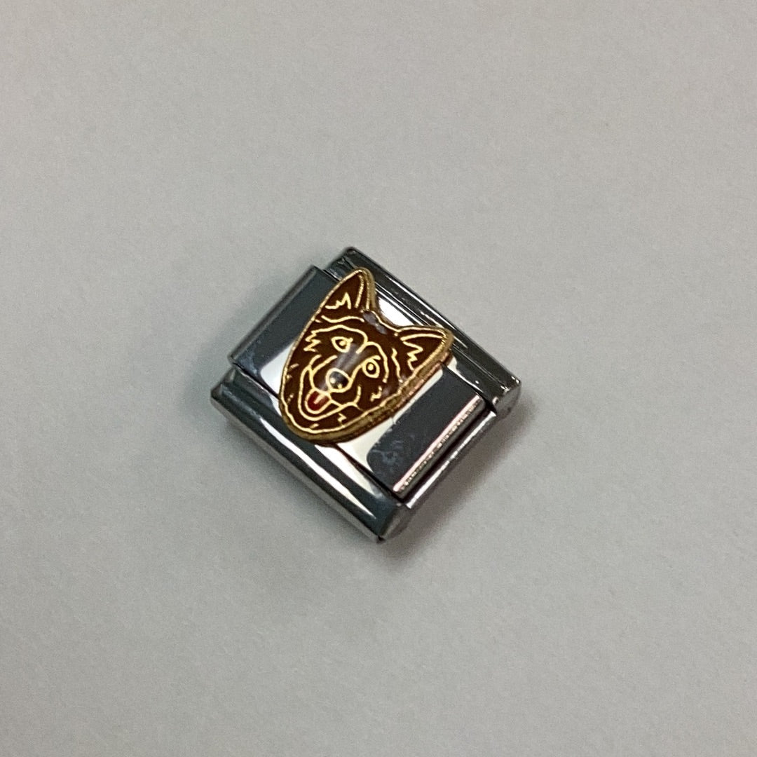 Dog Italian Link Charm