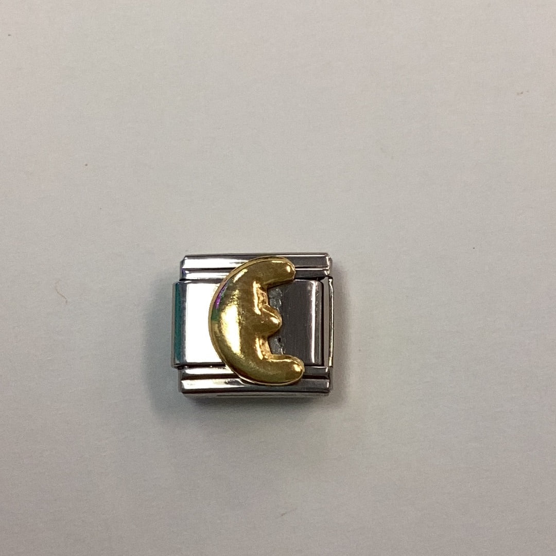 Moon Italian Link Charm