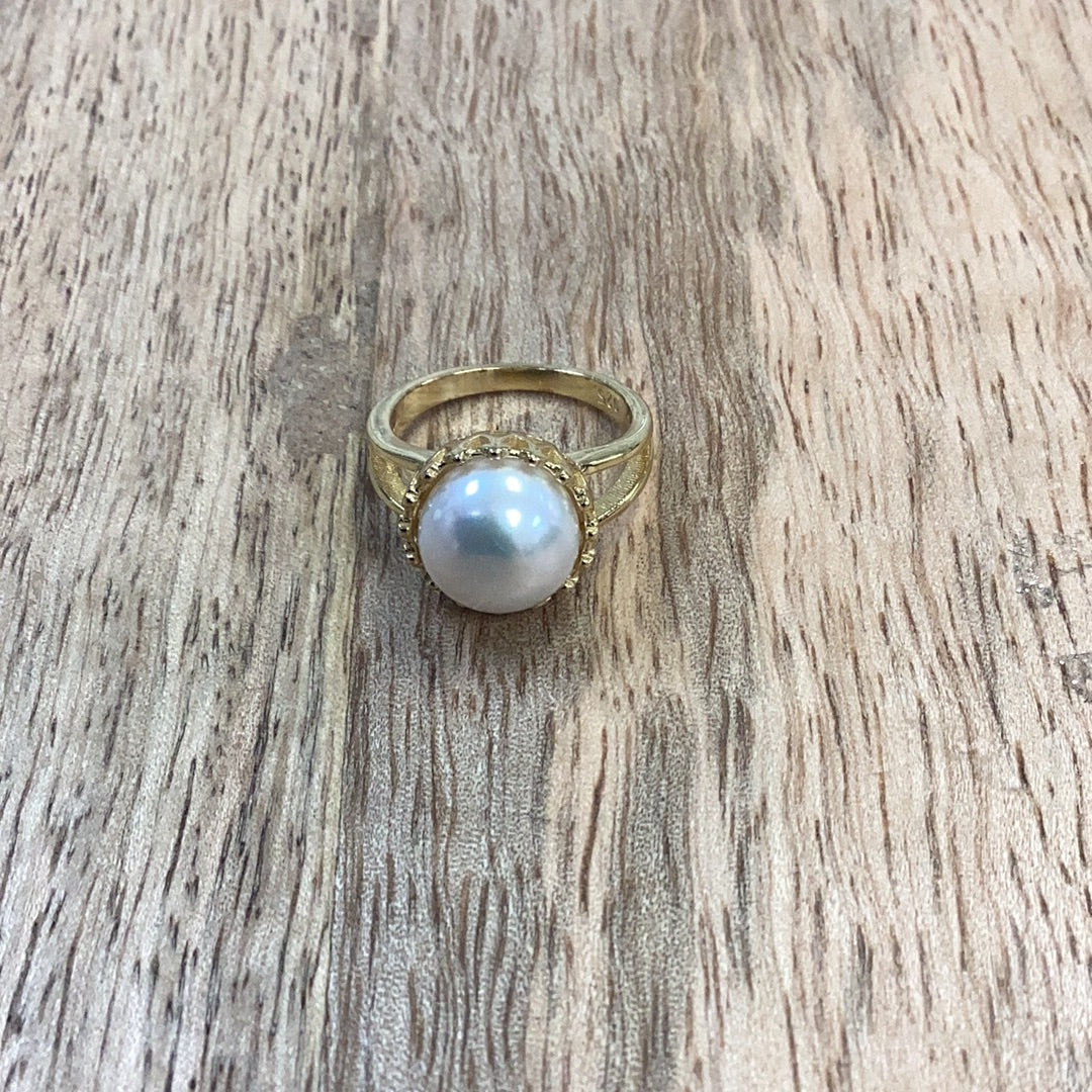 Pearl Gold Ring