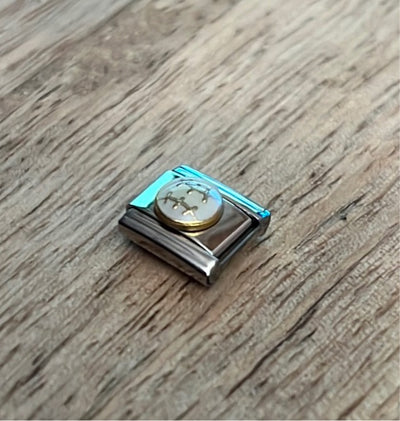 Baseball Italian Link Charm