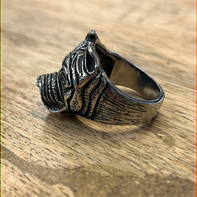 PitBull Stainless Steel Ring