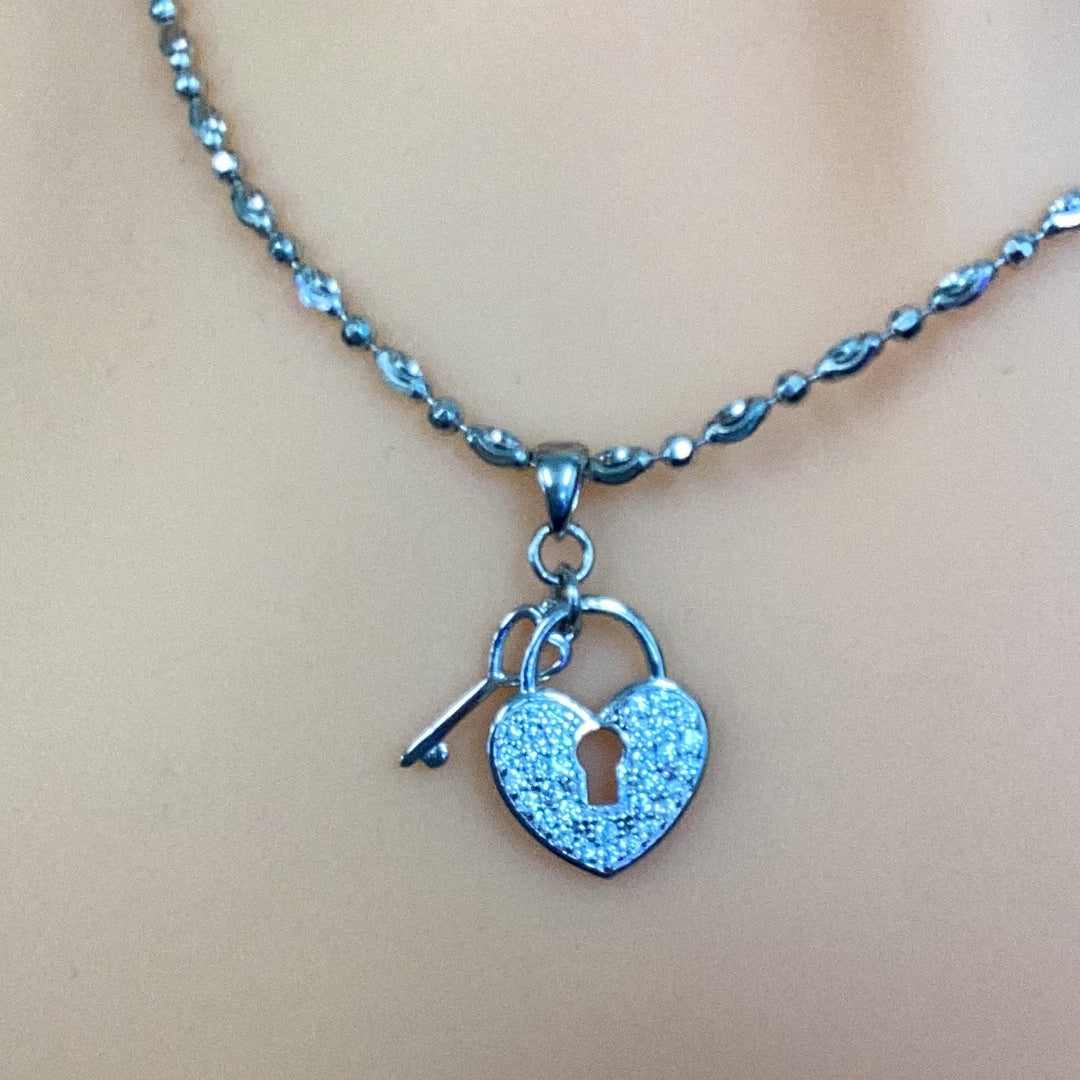 Heart Lock Necklace
