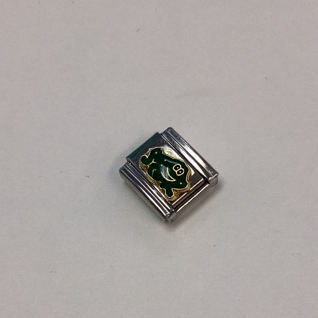Frog Italian Link Charm