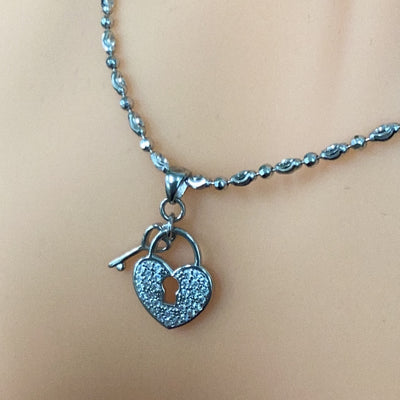 Heart Lock Necklace