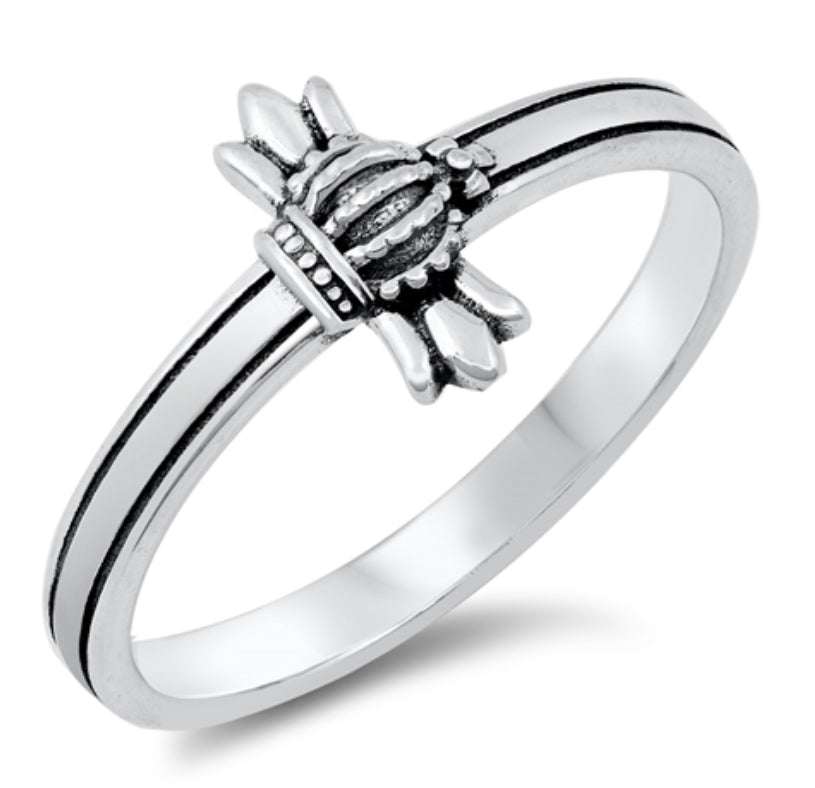 Medieval Cross Ring