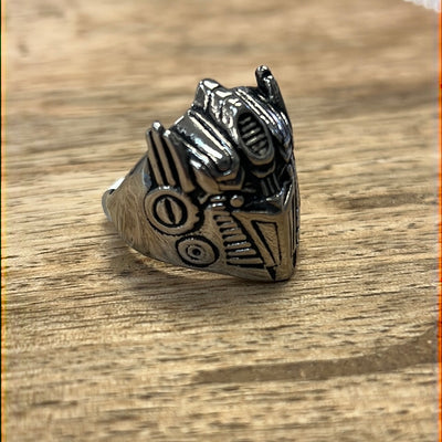 Transformer Optimus Prime Stainless Steel Ring