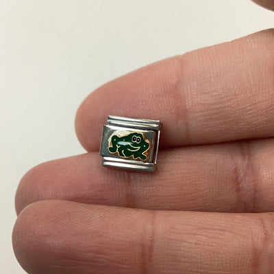 Frog Italian Link Charm