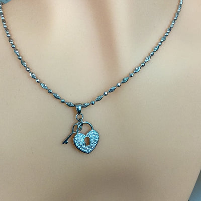 Heart Lock Necklace