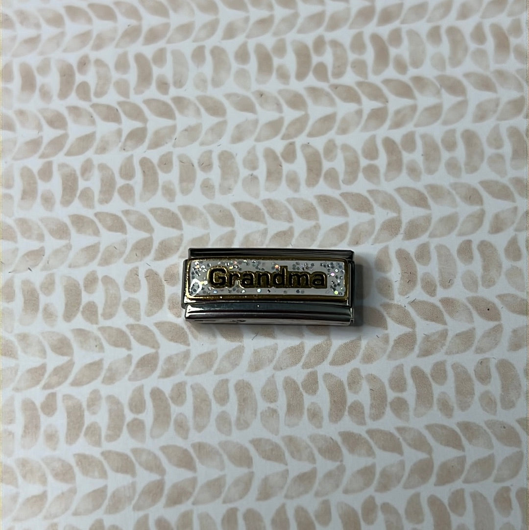Grandma Italian Link Charm