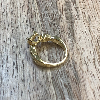 Infinity Gold Hearts