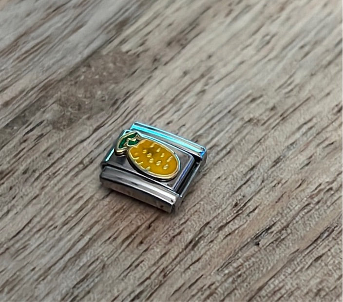 Pineapple Italian Link Charm