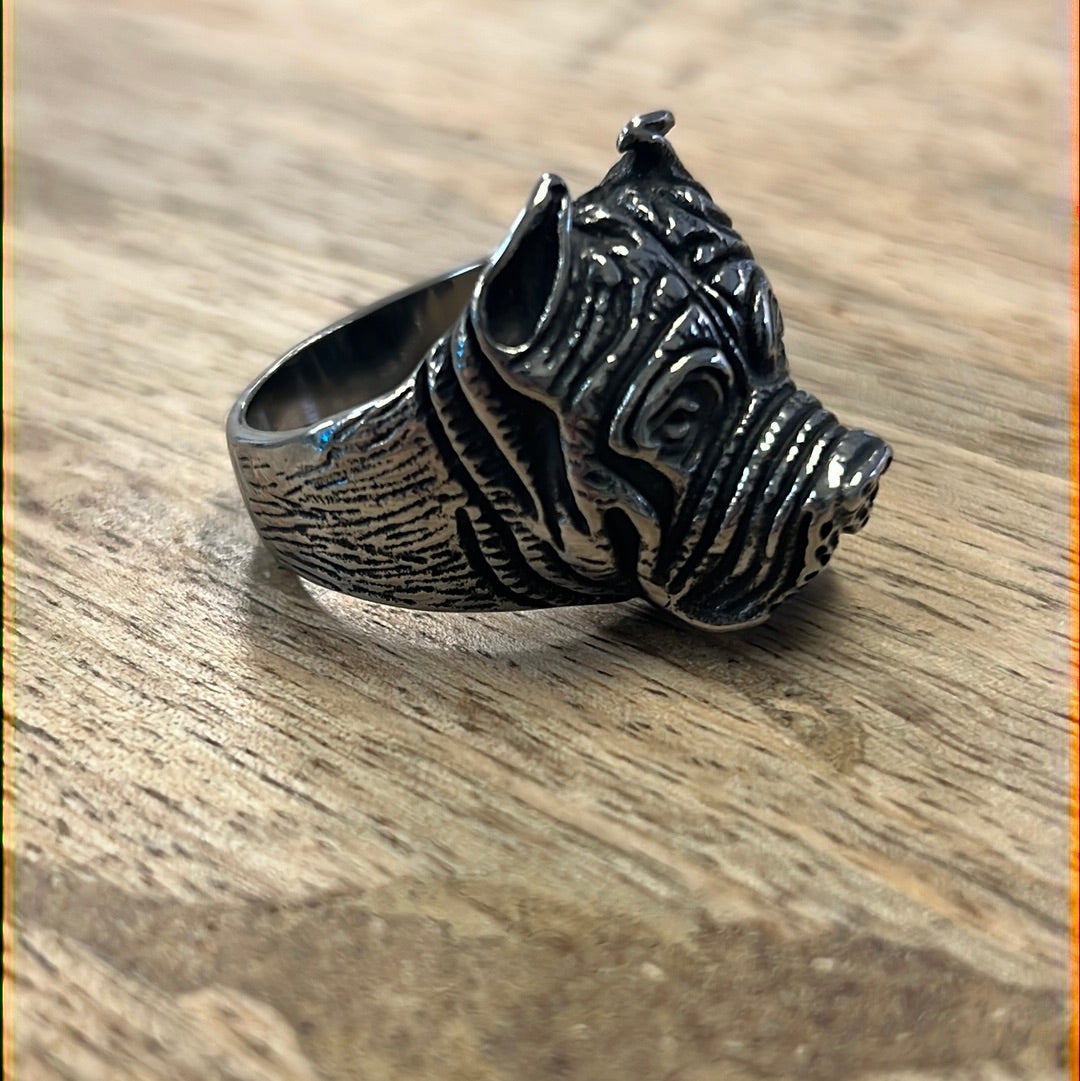 PitBull Stainless Steel Ring