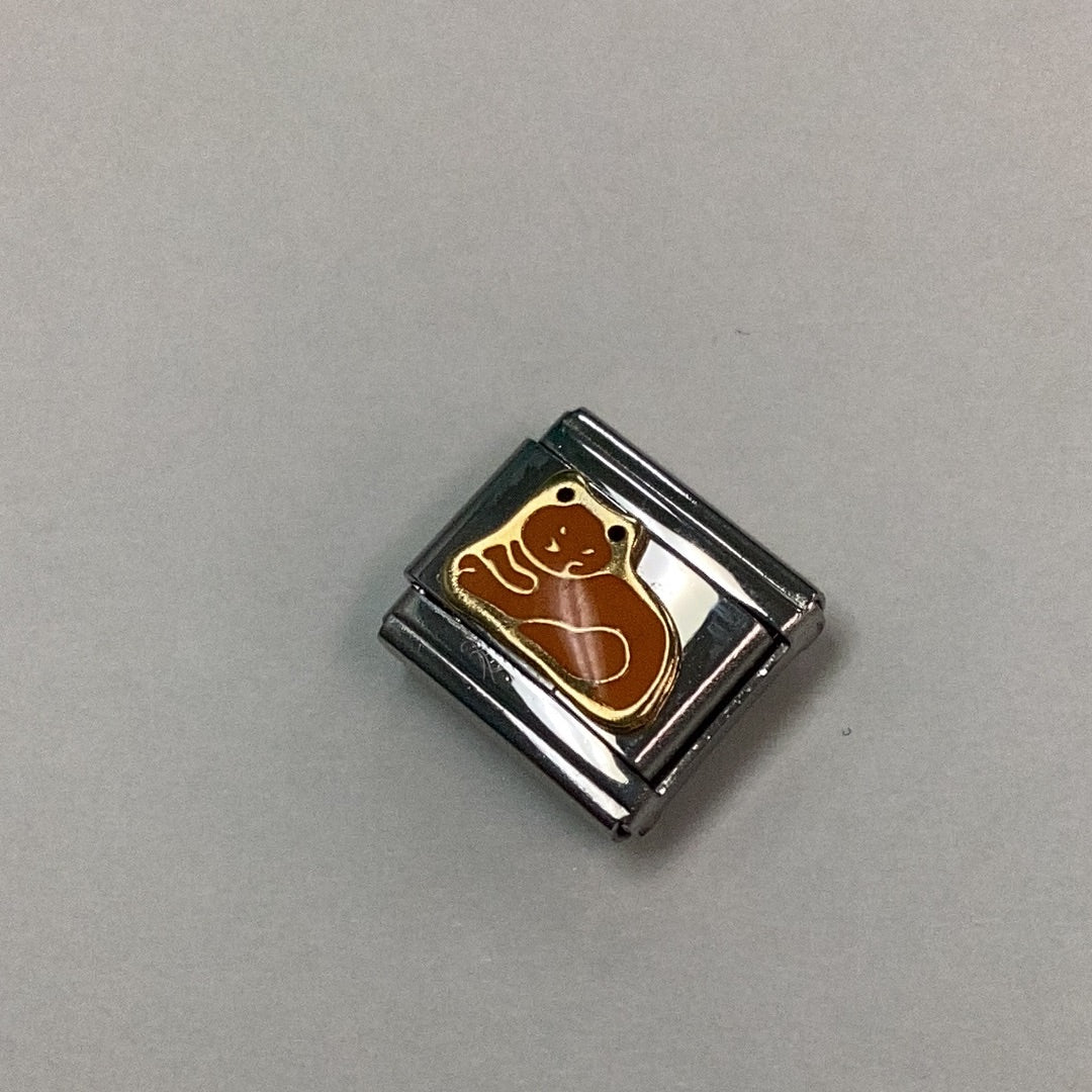 Cat Italian Link Charm