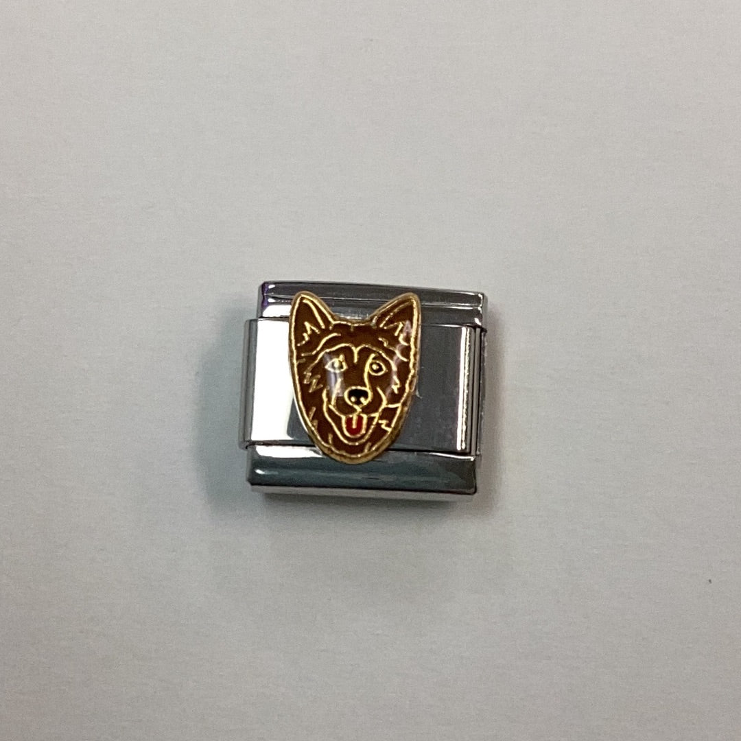Dog Italian Link Charm