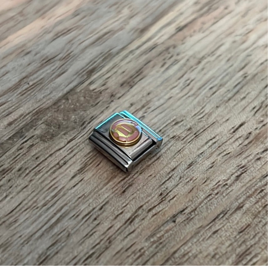 Volley Ball Italian Link Charm