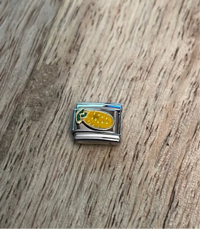 Pineapple Italian Link Charm