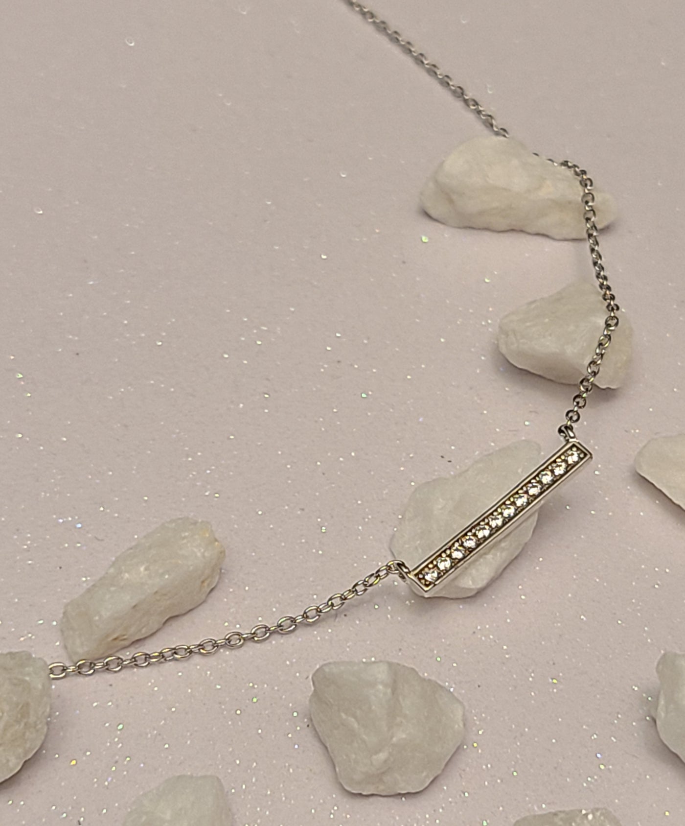 Small Horizontal Bar Necklace