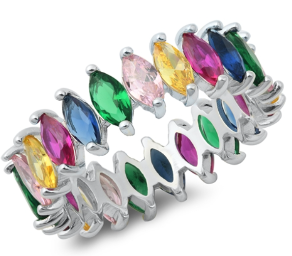 Marquis Band Ring 