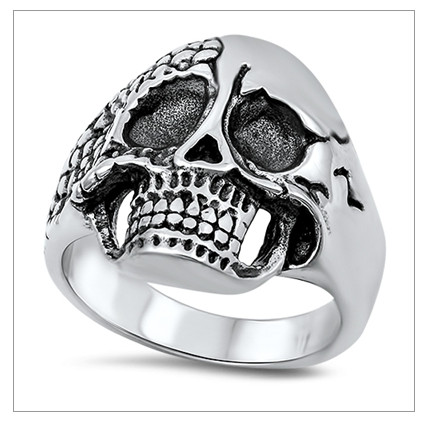 Skull Stainless Steel Ring