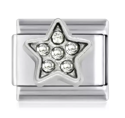 Star Italian Link Charms