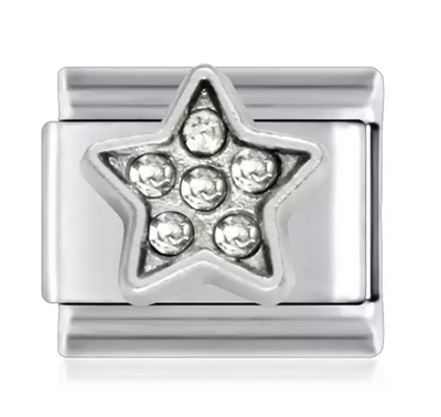 Star Italian Link Charms
