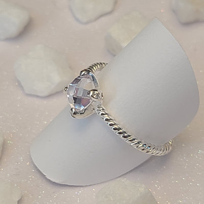 Topaz Crystal Ring