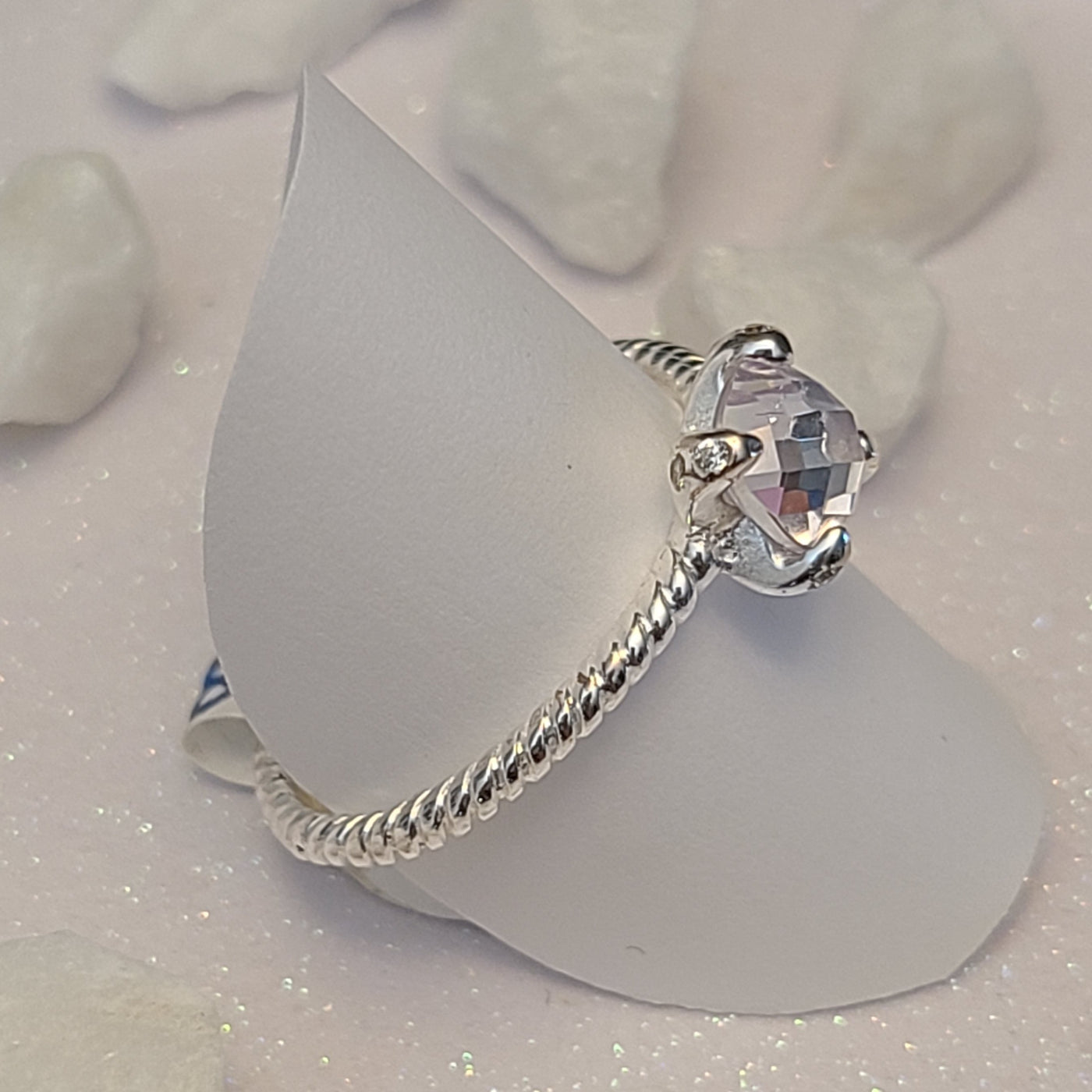 Topaz Crystal Ring