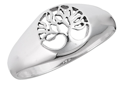 Sterling Silver Tree of Life Ring